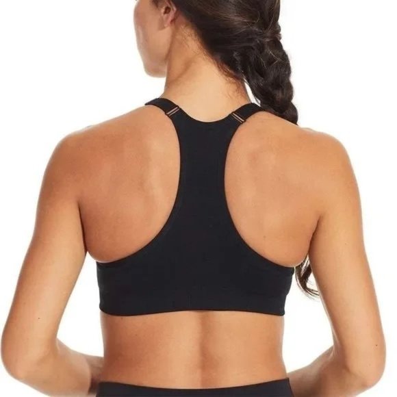 PUMA Ladies Sports Racerback Bra, 3-pack Black, Gray and White - NEW - Picture 5 of 8